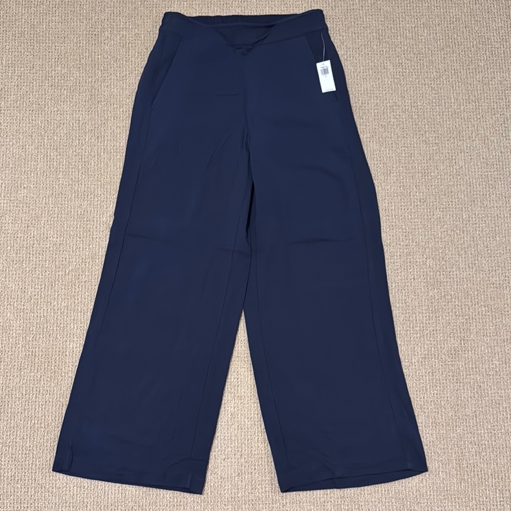 Old Navy Navy Wide-Leg Pants- size small